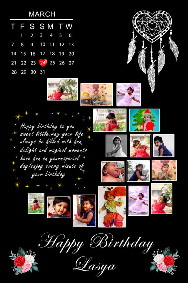 Date with Photo Collage