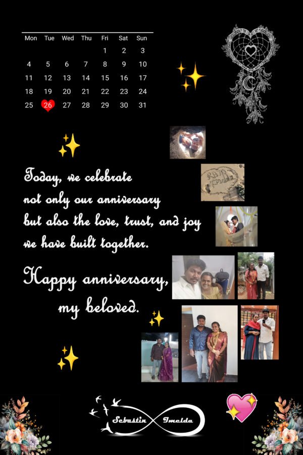 Date with Photo Collage - Image 2