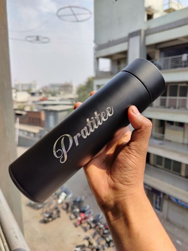 Black Temperature Bottle - Image 9