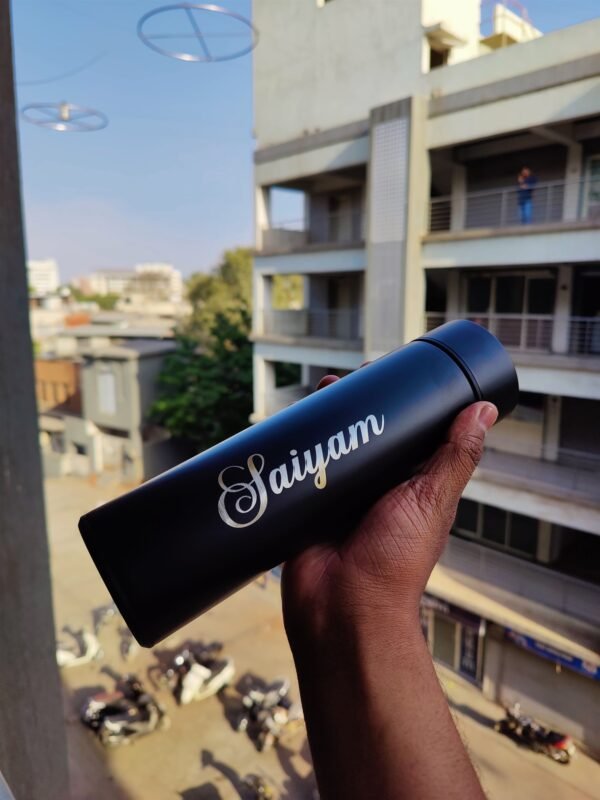 Black Temperature Bottle - Image 7